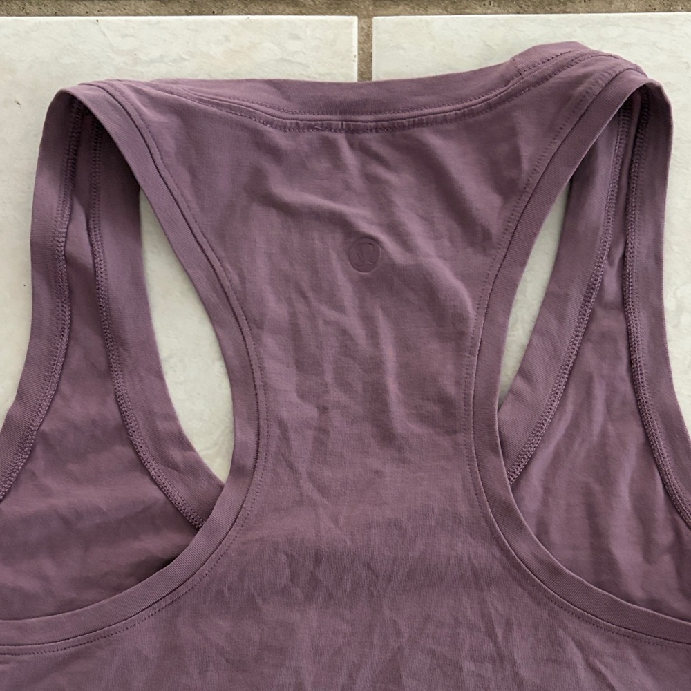 lululemon athletica Mauve Racerback Tank Top